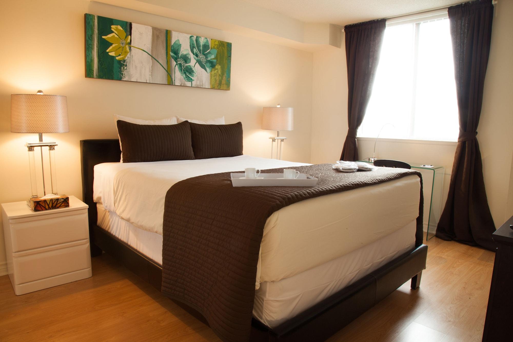 แคนาดา สวีท ออน เบย์ Aparthotel โตรอนโต ภายนอก รูปภาพ